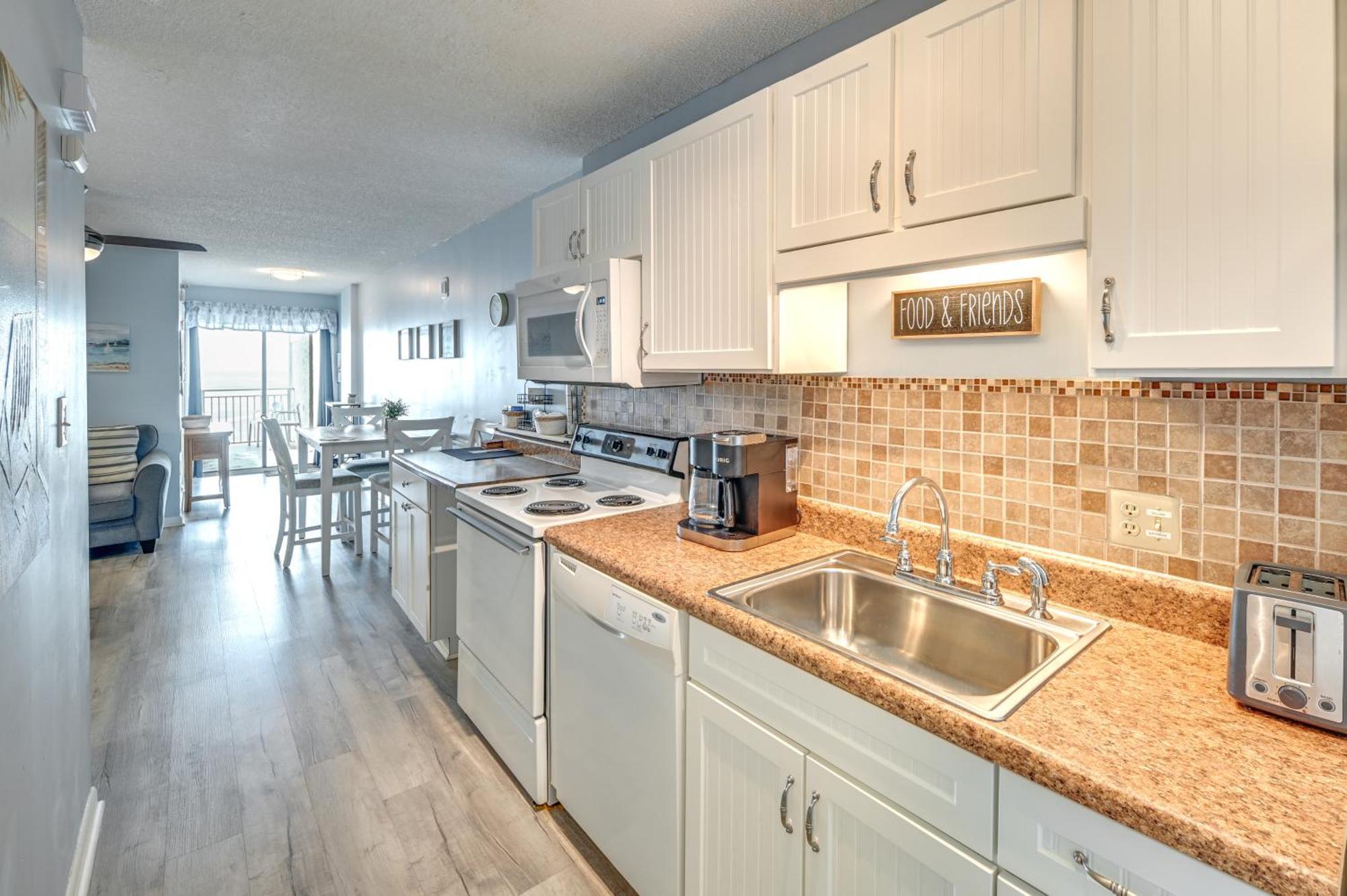 Cozy Coastal Condo With Airy Oceanfront Balcony Myrtle Beach Exterior foto